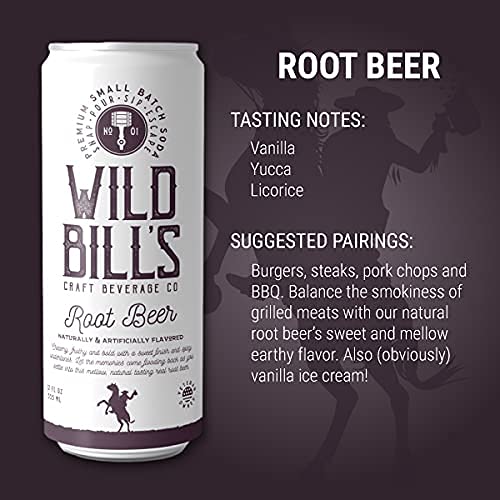 Wild Bill's Root Beer foam rising as you pour a creamy head.
