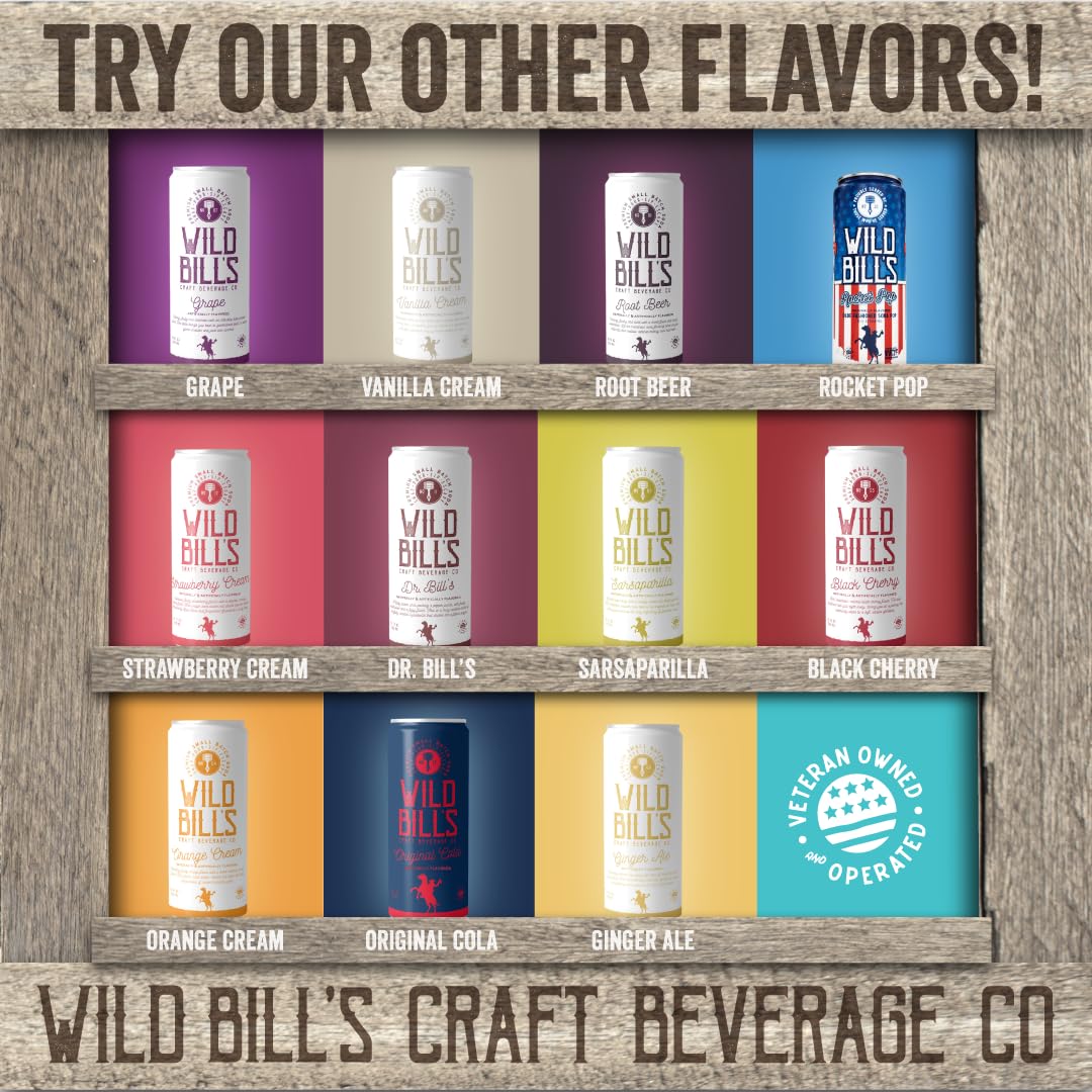 Wild Bill's veteran-owned brand logo representing trusted, craft beverages.