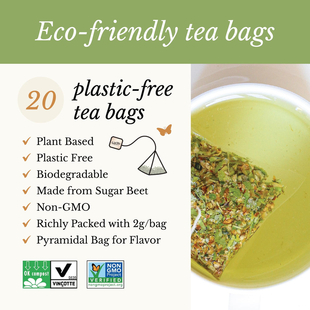 Wild Bliss Linden Flower Tea gift packaging invites sharing.