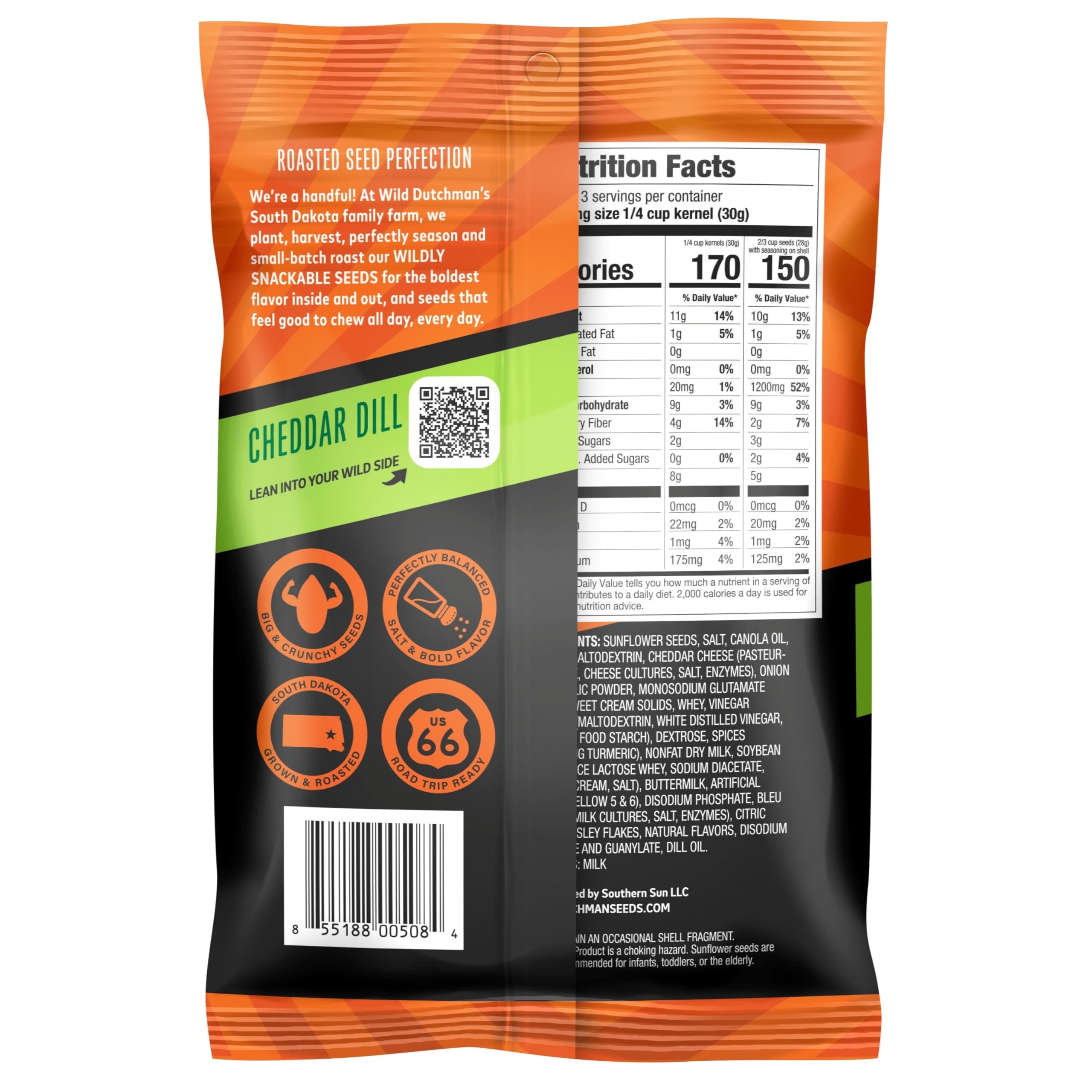 Wild Dutchman On-the-go packaging ideal for travel and daily snacking.