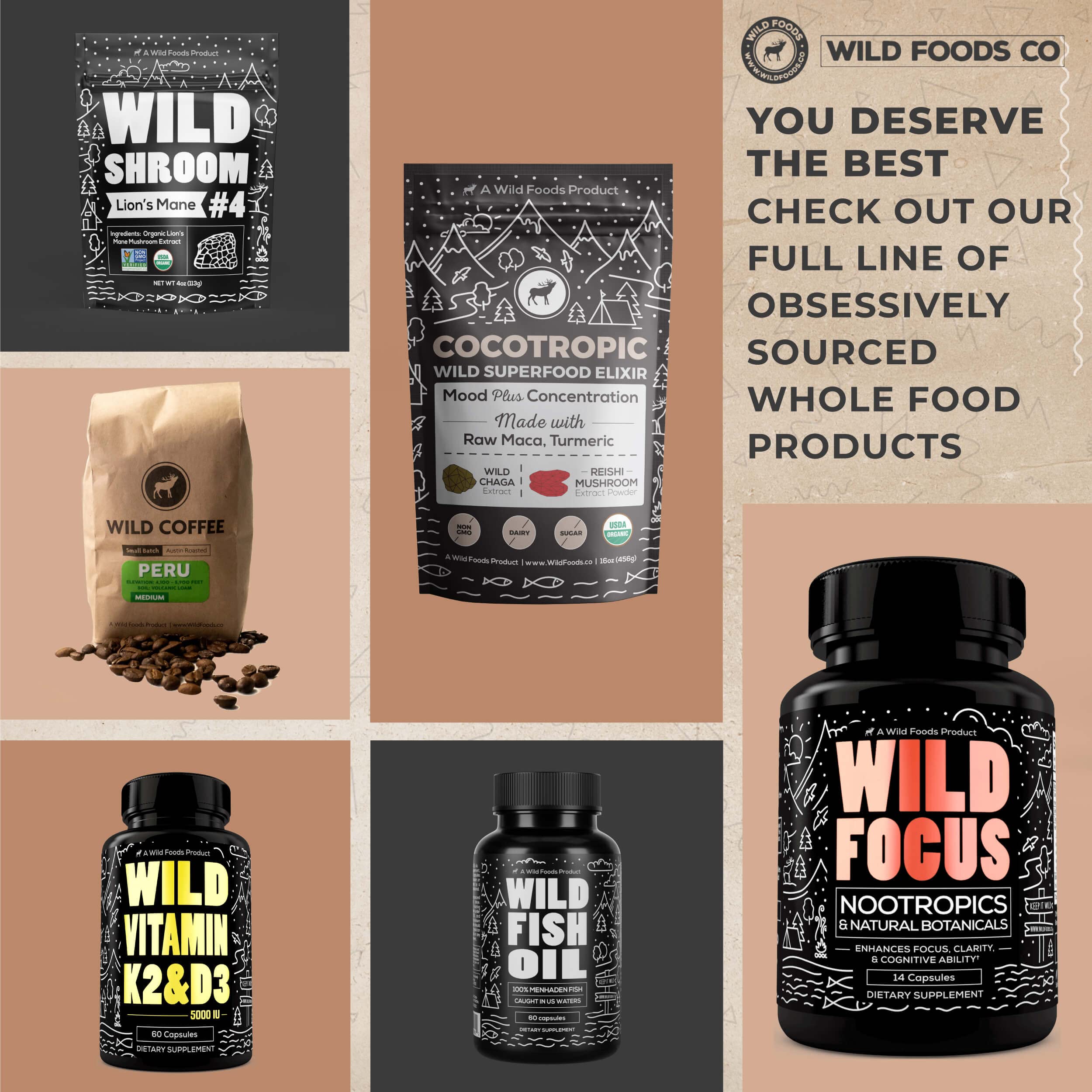 Wild Foods Pink Himalayan Salt drink rim enhances cocktails with subtle saltiness.