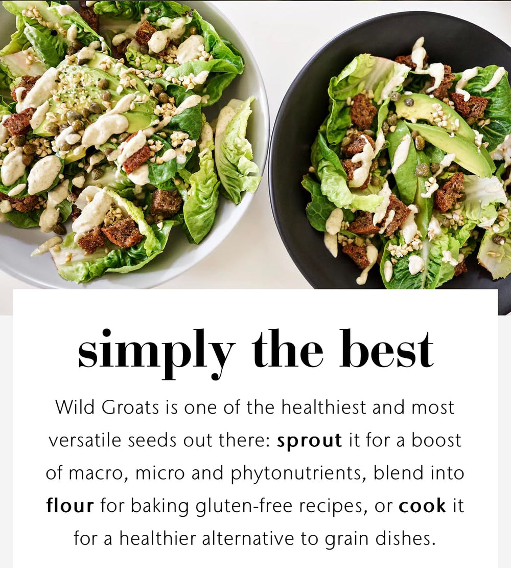 Wild Groats cooked buckwheat porridge—steaming and hearty.