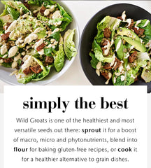 Wild Groats cooked buckwheat porridge—steaming and hearty.