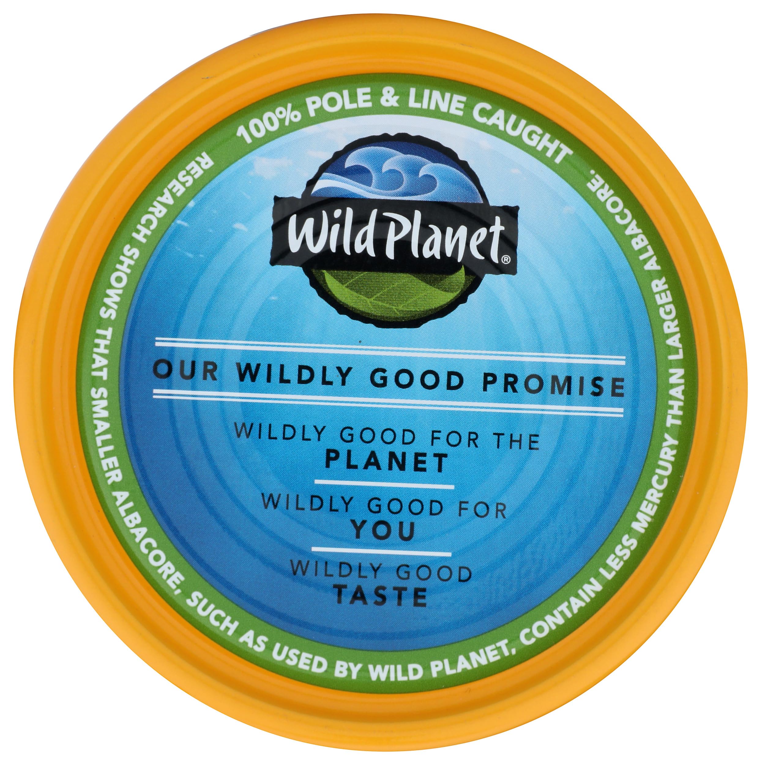 Wild Planet non-GMO gluten-free tuna; pantry-friendly option.
