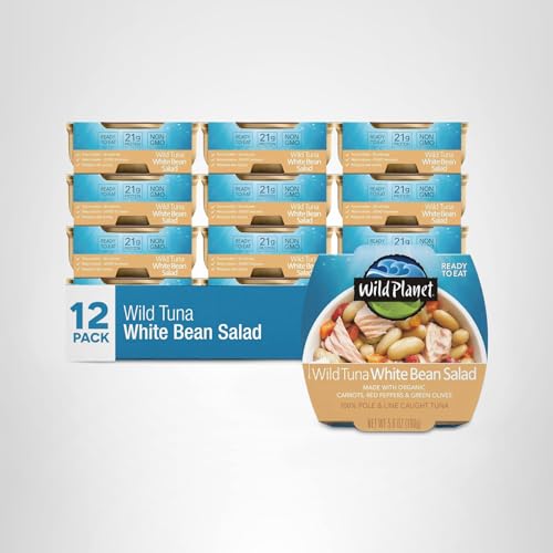Office lunch idea featuring Wild Planet ready-to-eat tuna salad