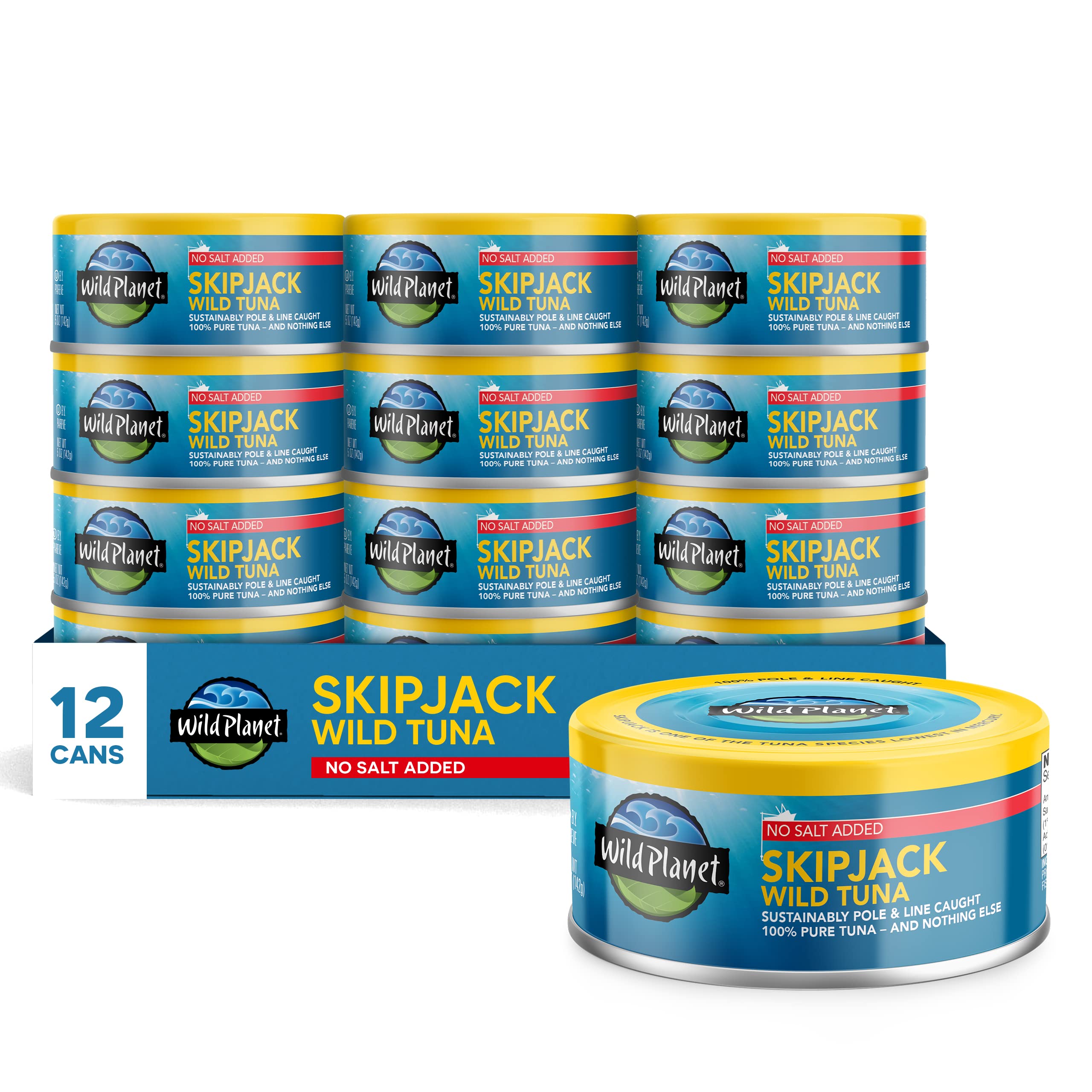 Wild Planet omega-3 rich tuna featuring heart-healthy fats and great taste.