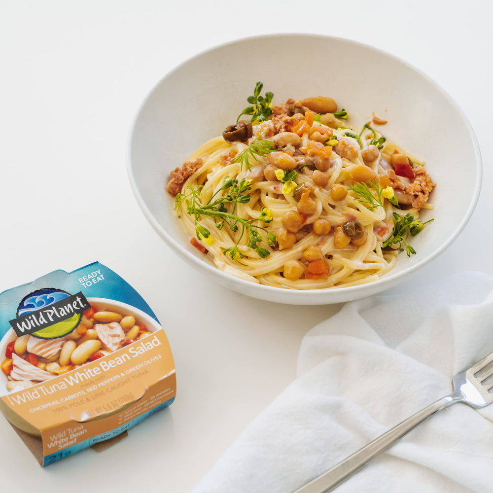 On-the-go meal option: Wild Planet ready-to-eat tuna salad for lunches