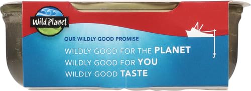 Wild Planet Salad Tuna Bean Corn can and label emphasize storage and convenience.