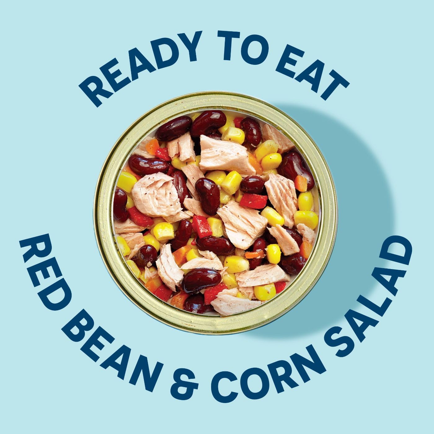 Wild Planet Salad Tuna Bean Corn serving bowl demonstrates a versatile, ready-to-use meal.