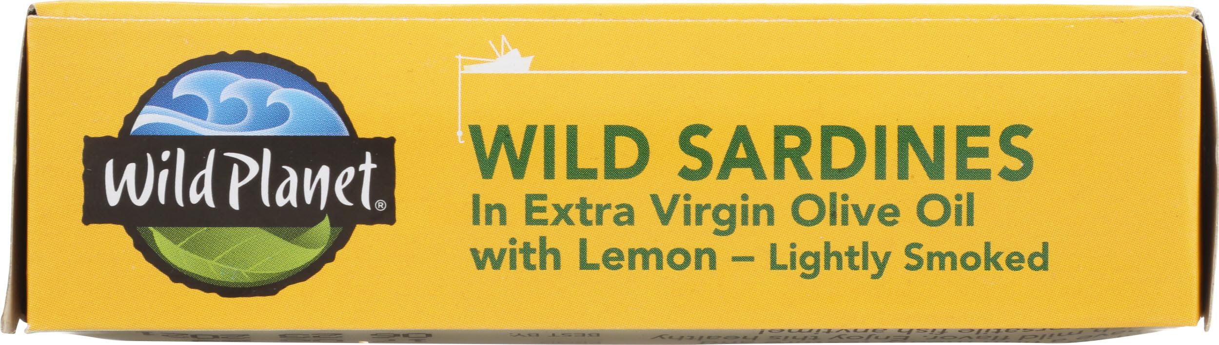 Wild Planet sardines closeup fish detail showcasing clean, scale-free preparation