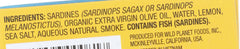 Wild Planet sardines as salad topper for a tangy, nutrient-dense accent