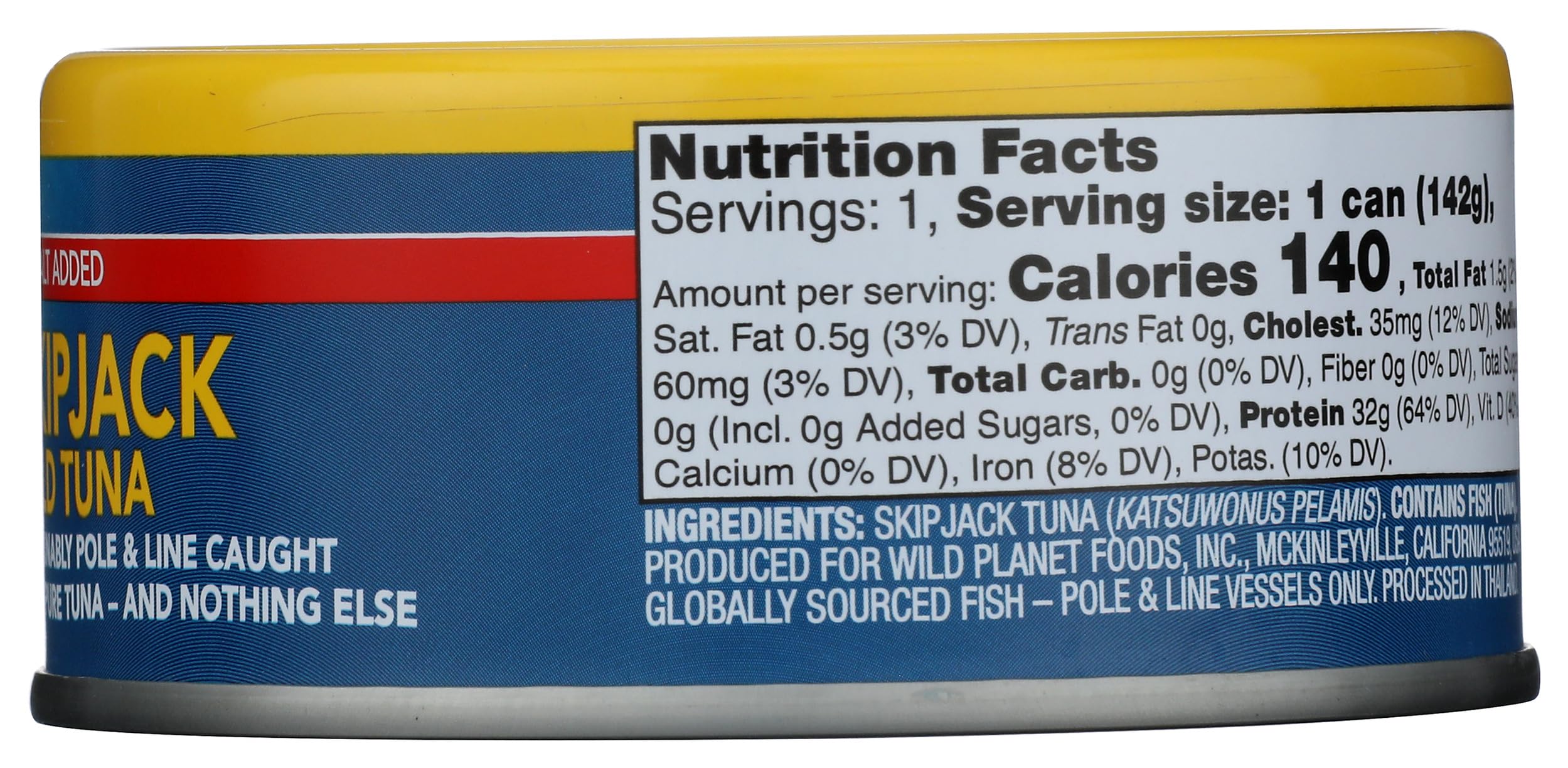 Wild Planet Skipjack Light Tuna served on salad demonstrates versatile protein-packed meals
