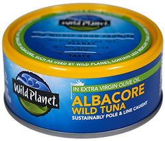 Serving idea for salads or sandwiches with Wild Planet tuna.