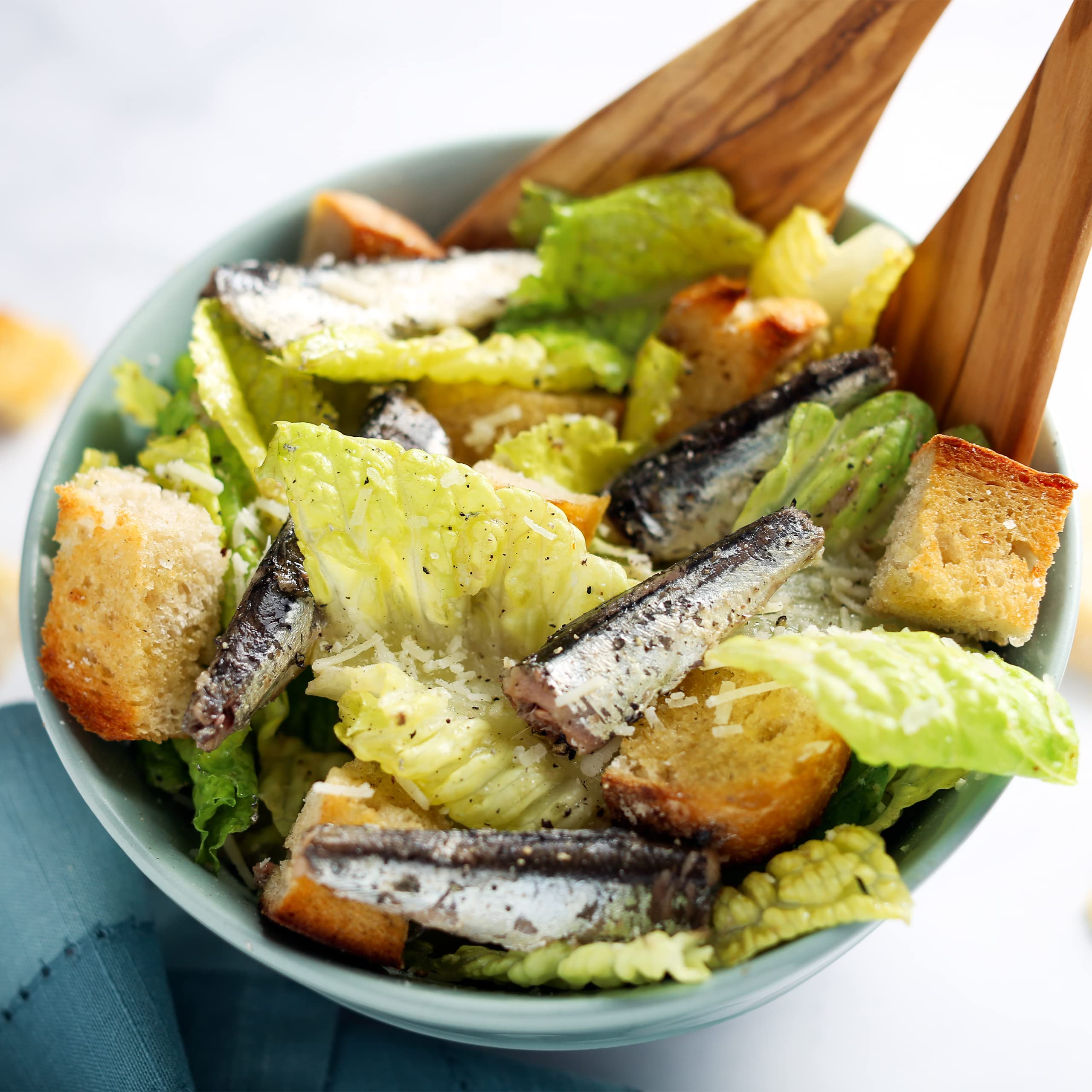 Display of Wild Planet Wild White Anchovies multipack for pantry