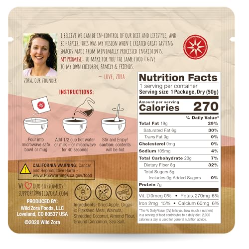 Wild Zora gluten-free and dairy-free cereal for grain-free mornings