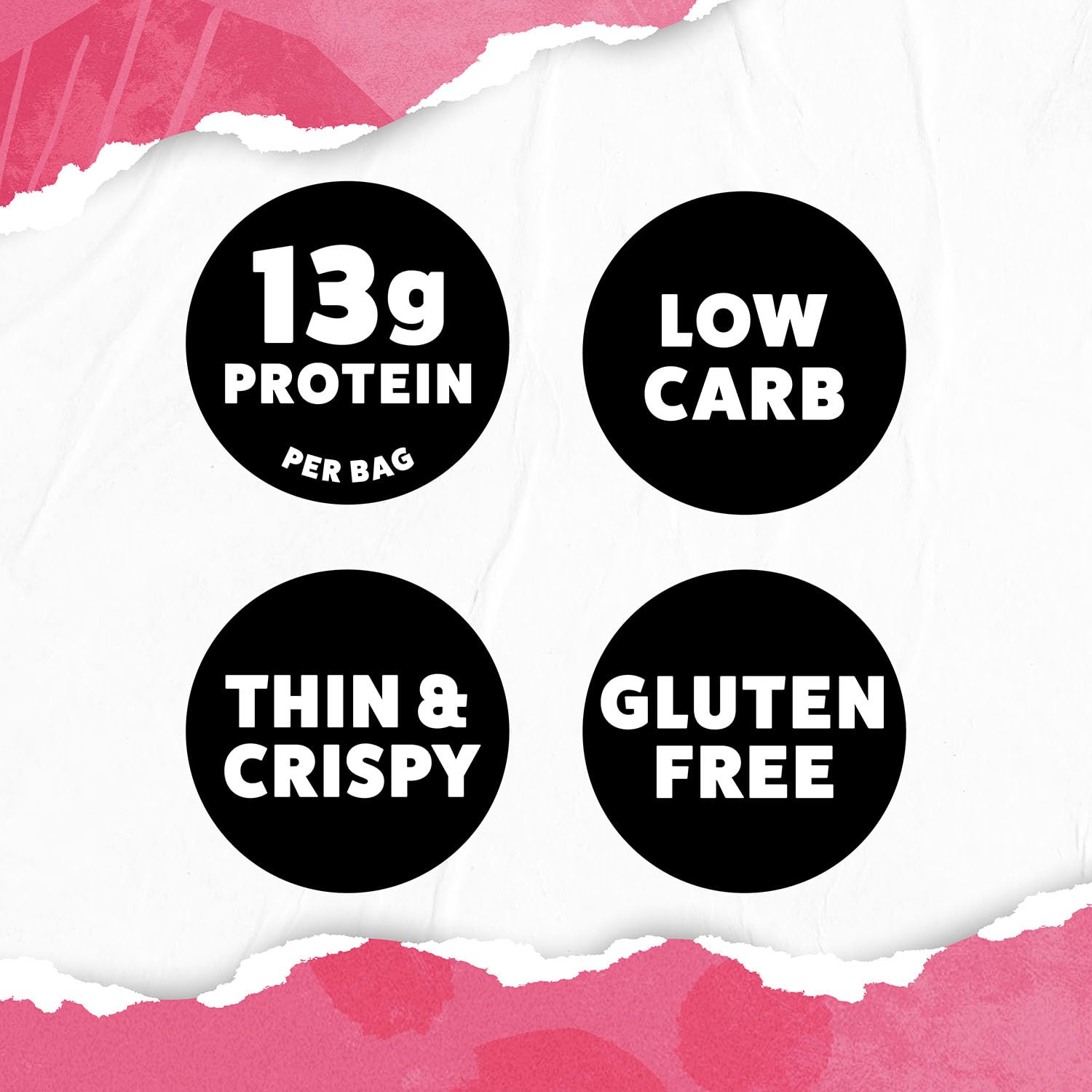 Allergen-free WILDE chips, dairy-free, gluten-free, and nut-free.