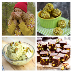 Wilderness Poets Pistachios in baklava ingredients for crunchy texture