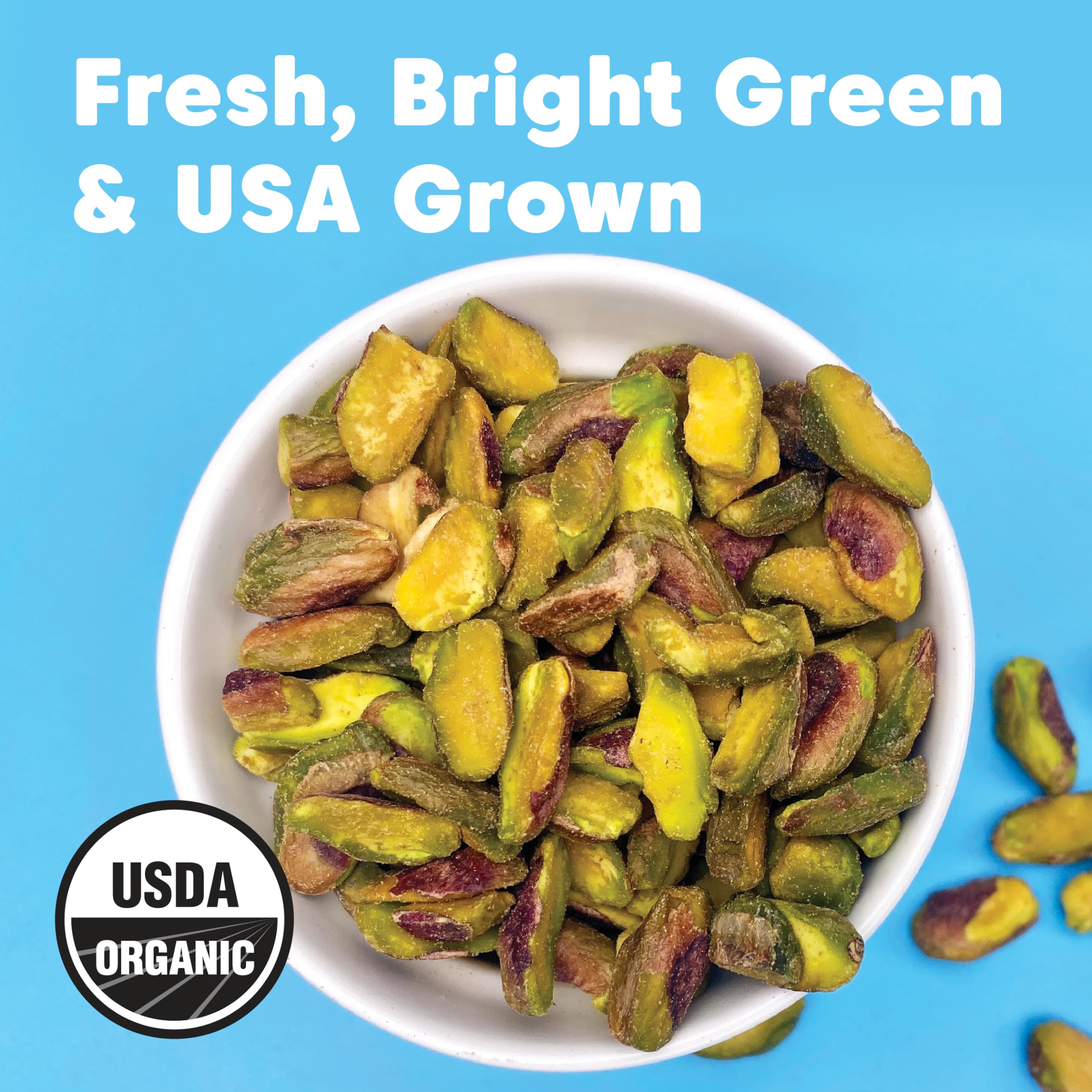 Wilderness Poets Pistachios in pesto ingredients for creamy flavor