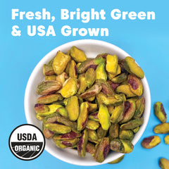 Wilderness Poets Pistachios in pesto ingredients for creamy flavor