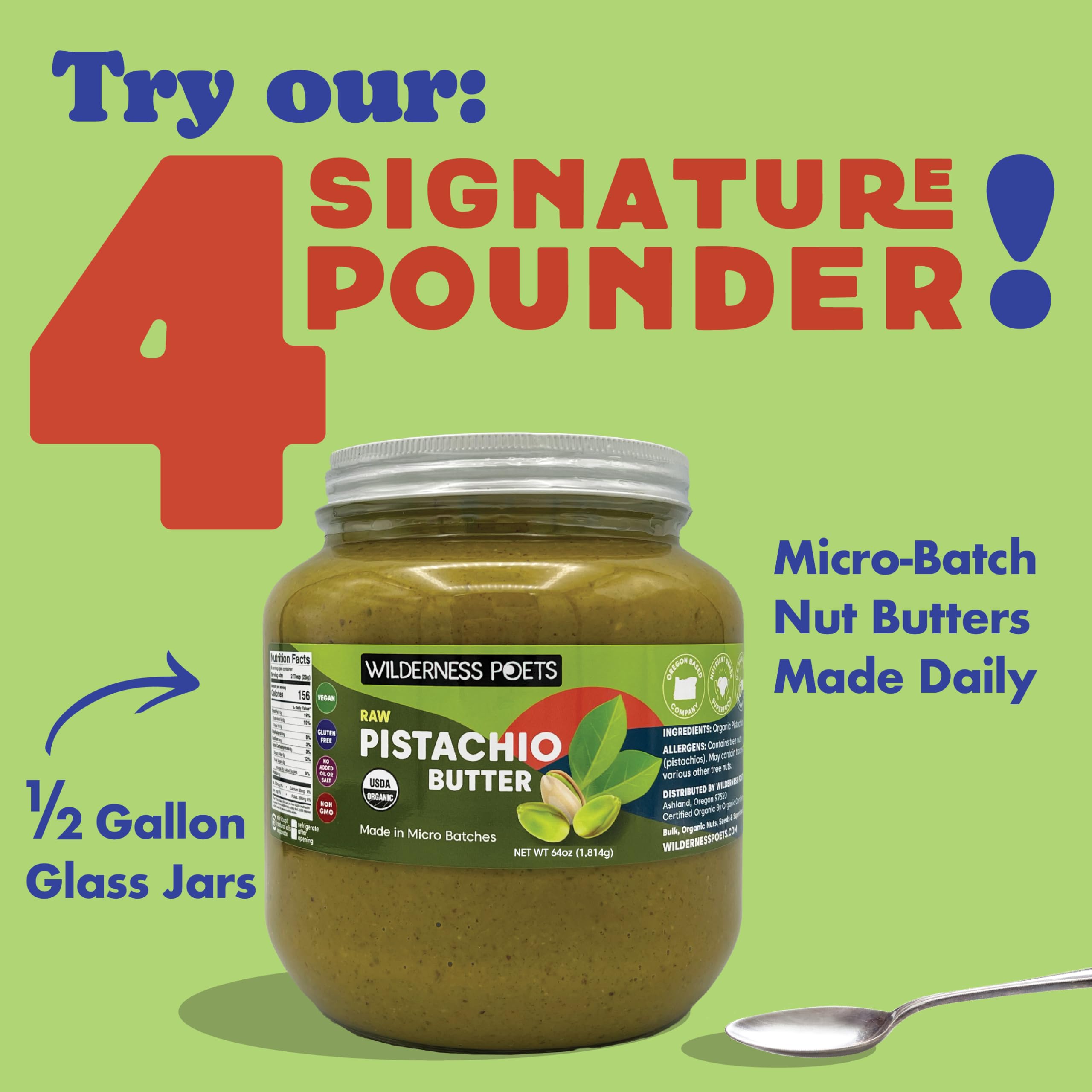 Wilderness Poets Pistachio Butter with kataifi dessert invites indulgent Mediterranean flavor