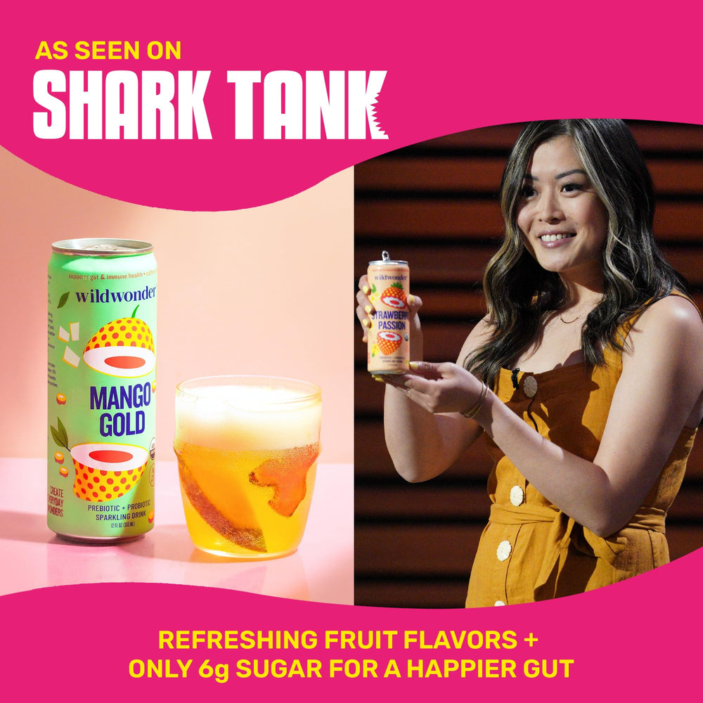 Wildwonder Seen on Shark Tank badge highlighting brand credibility for new shoppers.
