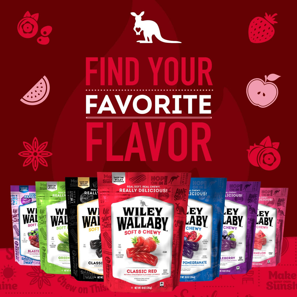 Wiley Wallaby 3-pack provides convenient stocking up for busy days.