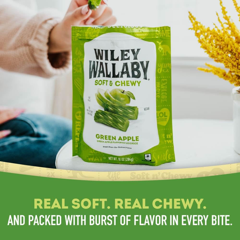 Wiley Wallaby Australian-style licorice with plant-based ingredients