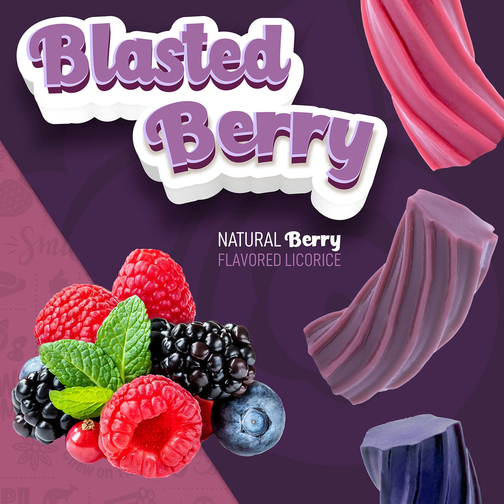 Wiley Wallaby berry licorice beans showcase variety for a playful candy experience
