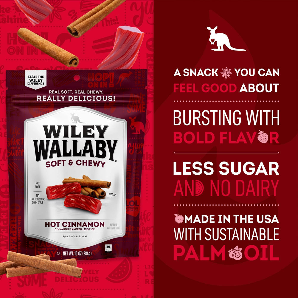 Wiley Wallaby licorice on-the-go pack ready for movie nights