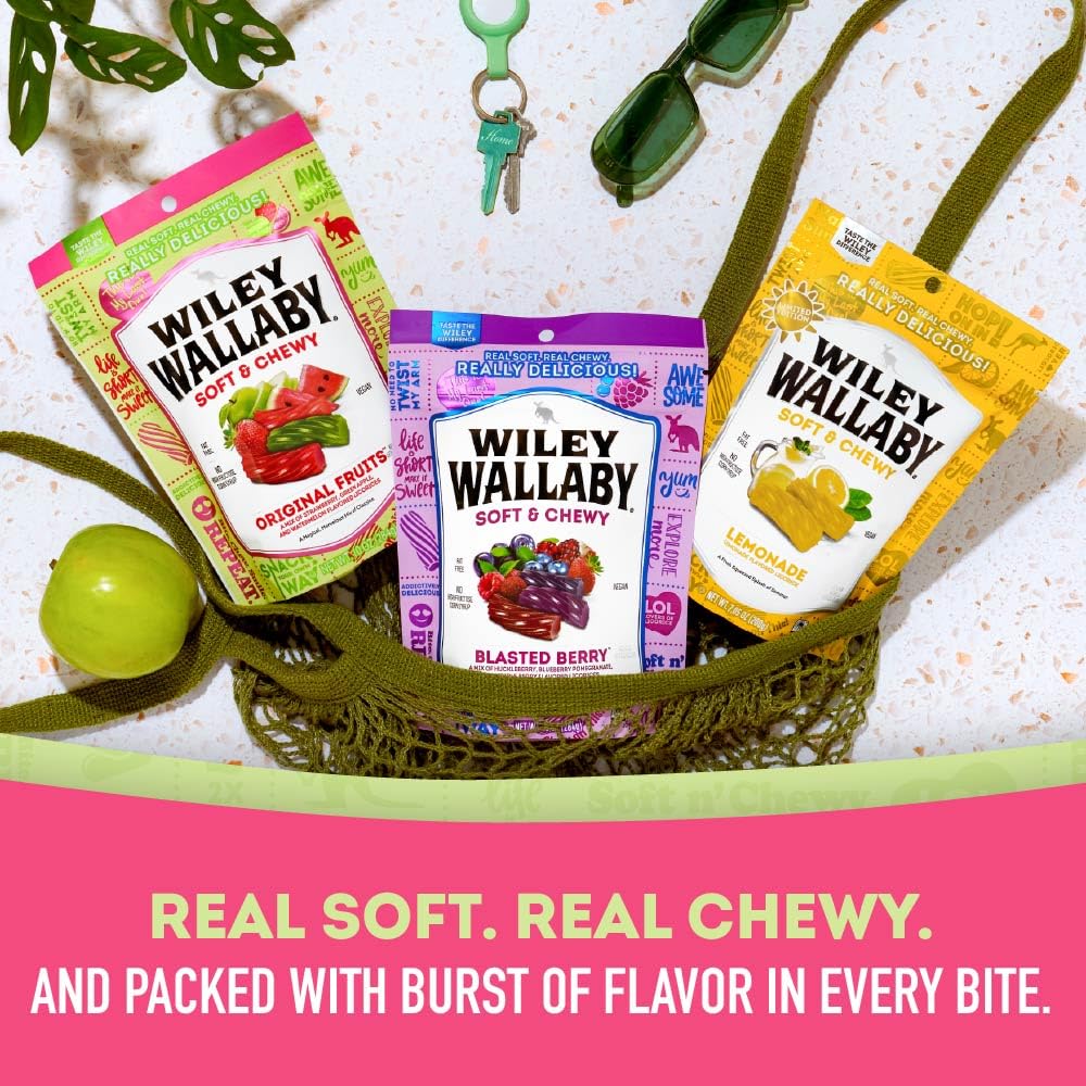 Wiley Wallaby Variety Beans showcase multiple flavors in one convenient selection.