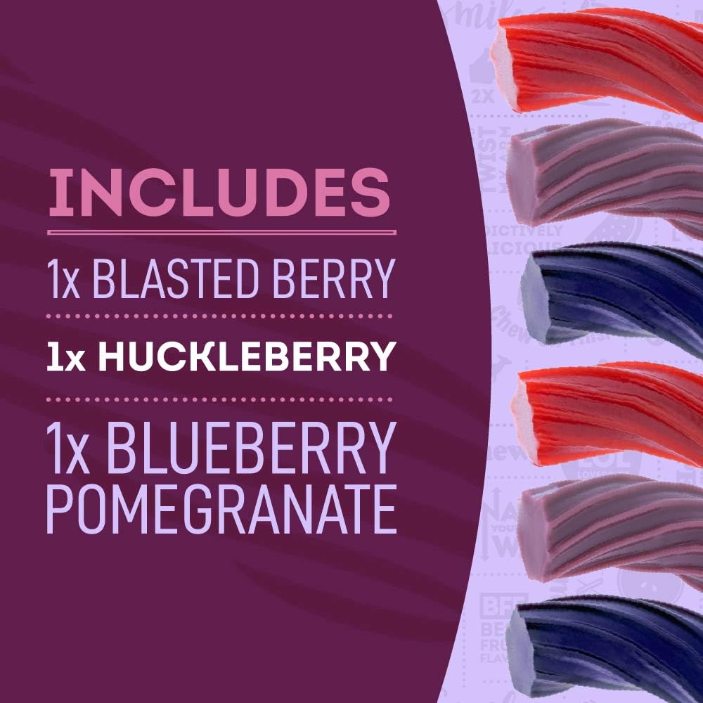 Wiley Wallaby variety candy offers assorted flavors for playful tasting.