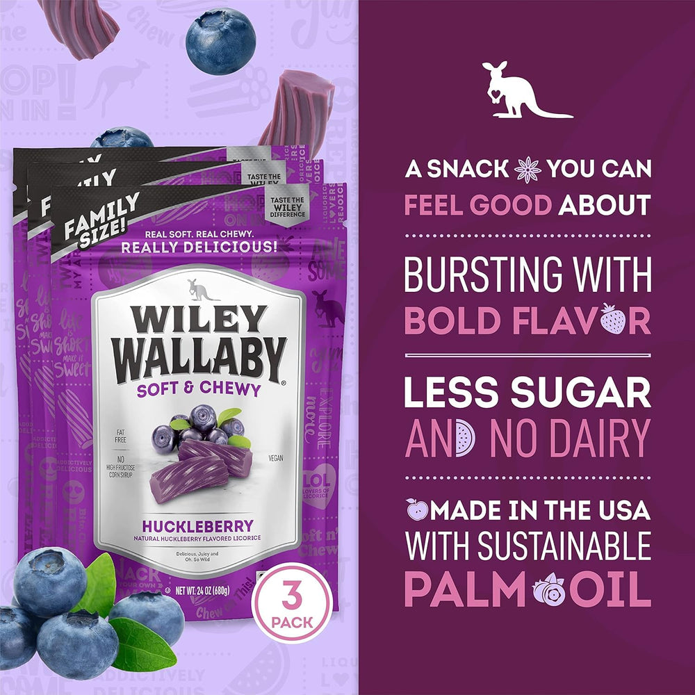 Wiley Wallaby soft chewy texture invites slow savoring.