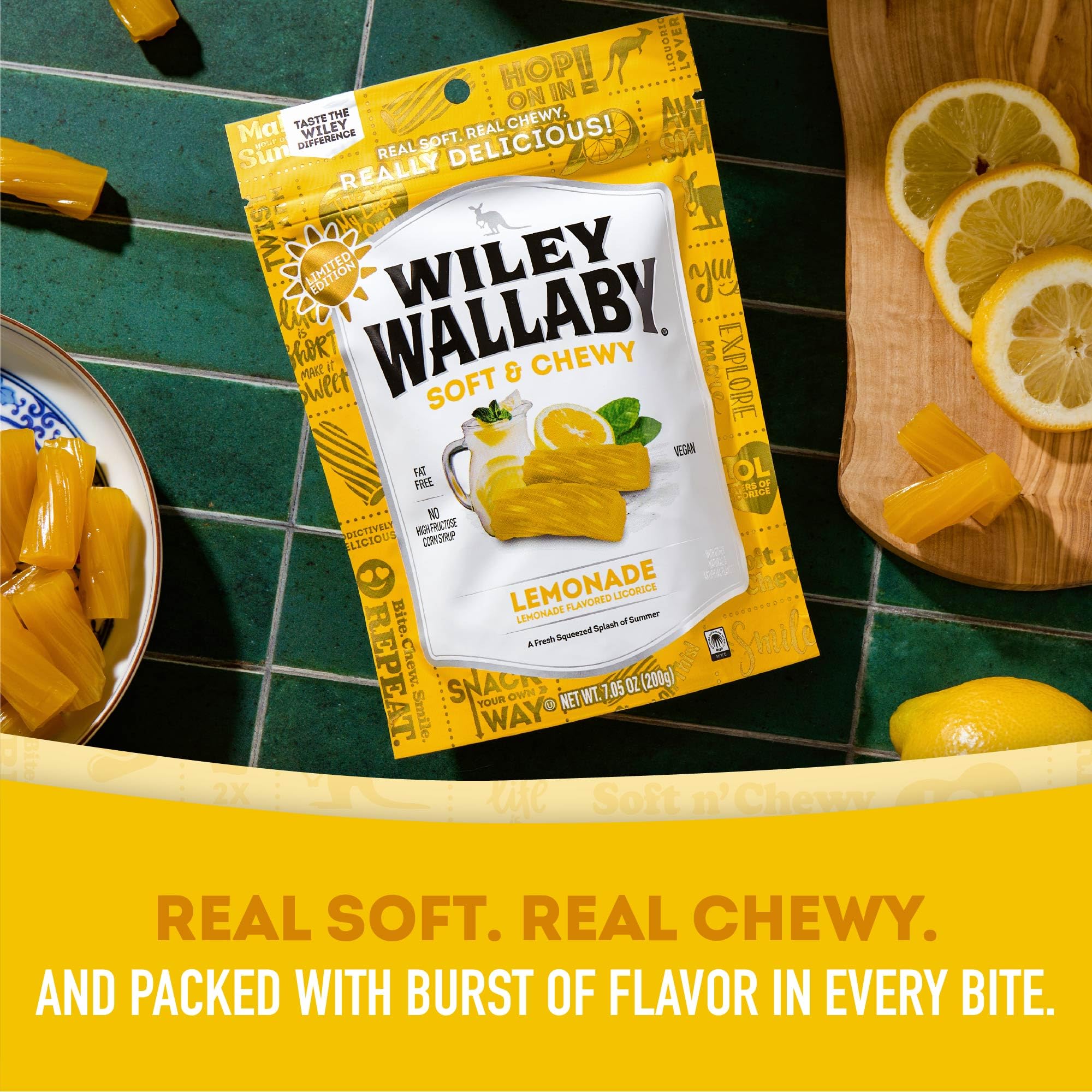 Wiley Wallaby variety candy offers assorted flavors and beans