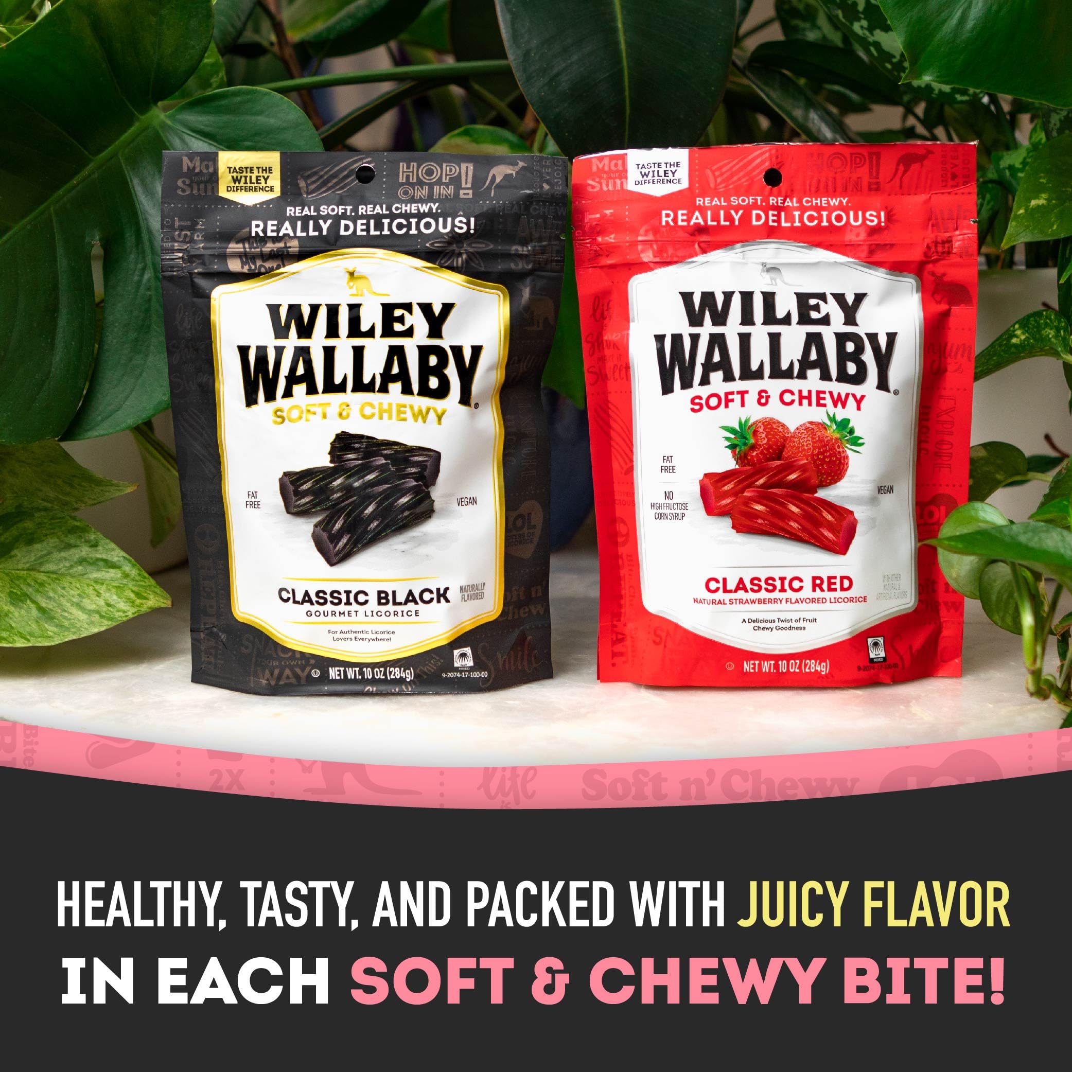 Wiley Wallaby vegan and kosher licorice option for plant-based snacking