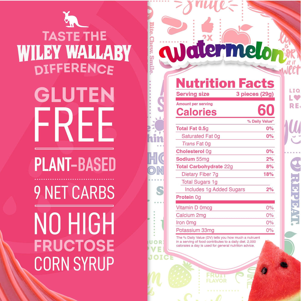 Wiley Wallaby Very Berry licorice twists—bright flavor for a refreshing bite