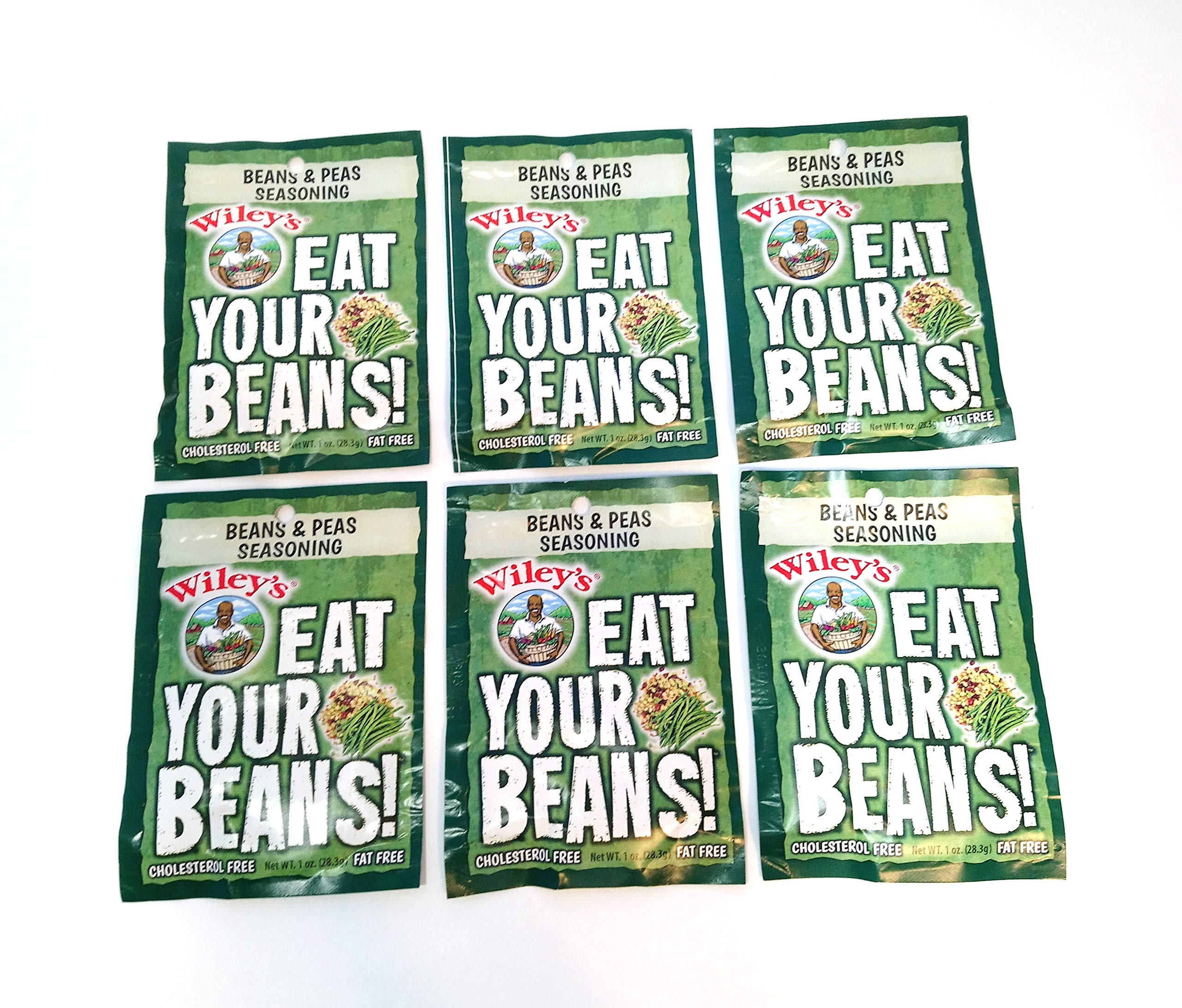 Wiley's six-pack packets spread demonstrates convenient portions for meal prep.