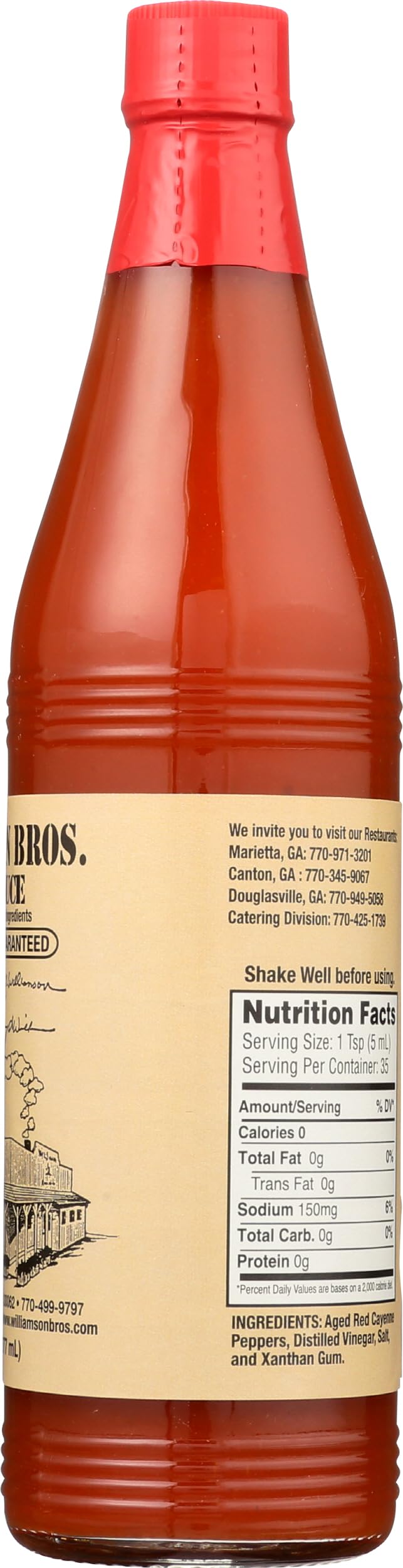 Williamson Bros. Hot Sauce wings glaze adds quick heat and shine