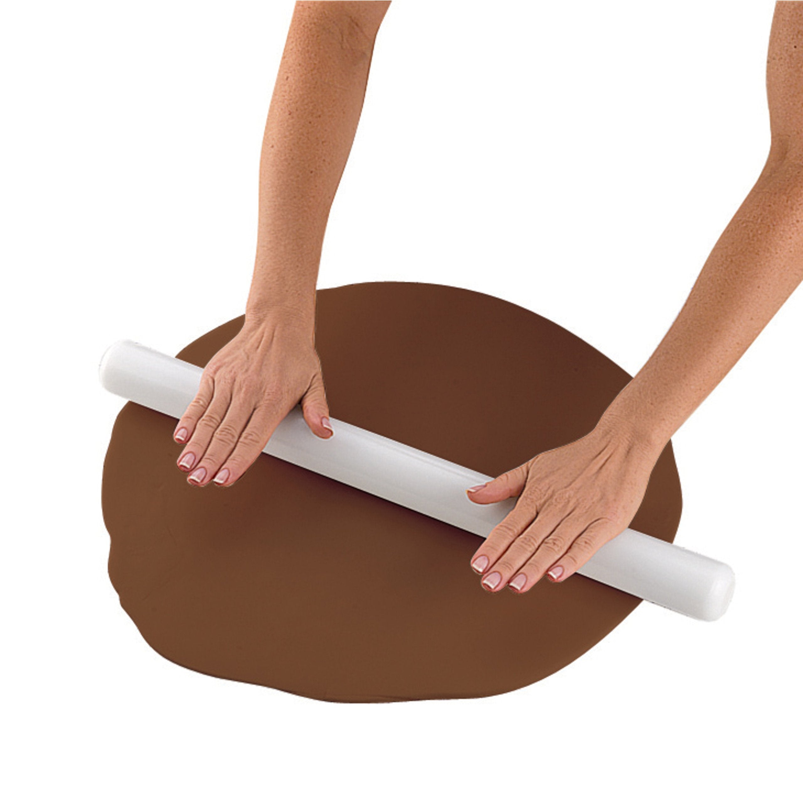 Wilton Decorator Preferred Chocolate Fondant bows and ribbons add polished detail.