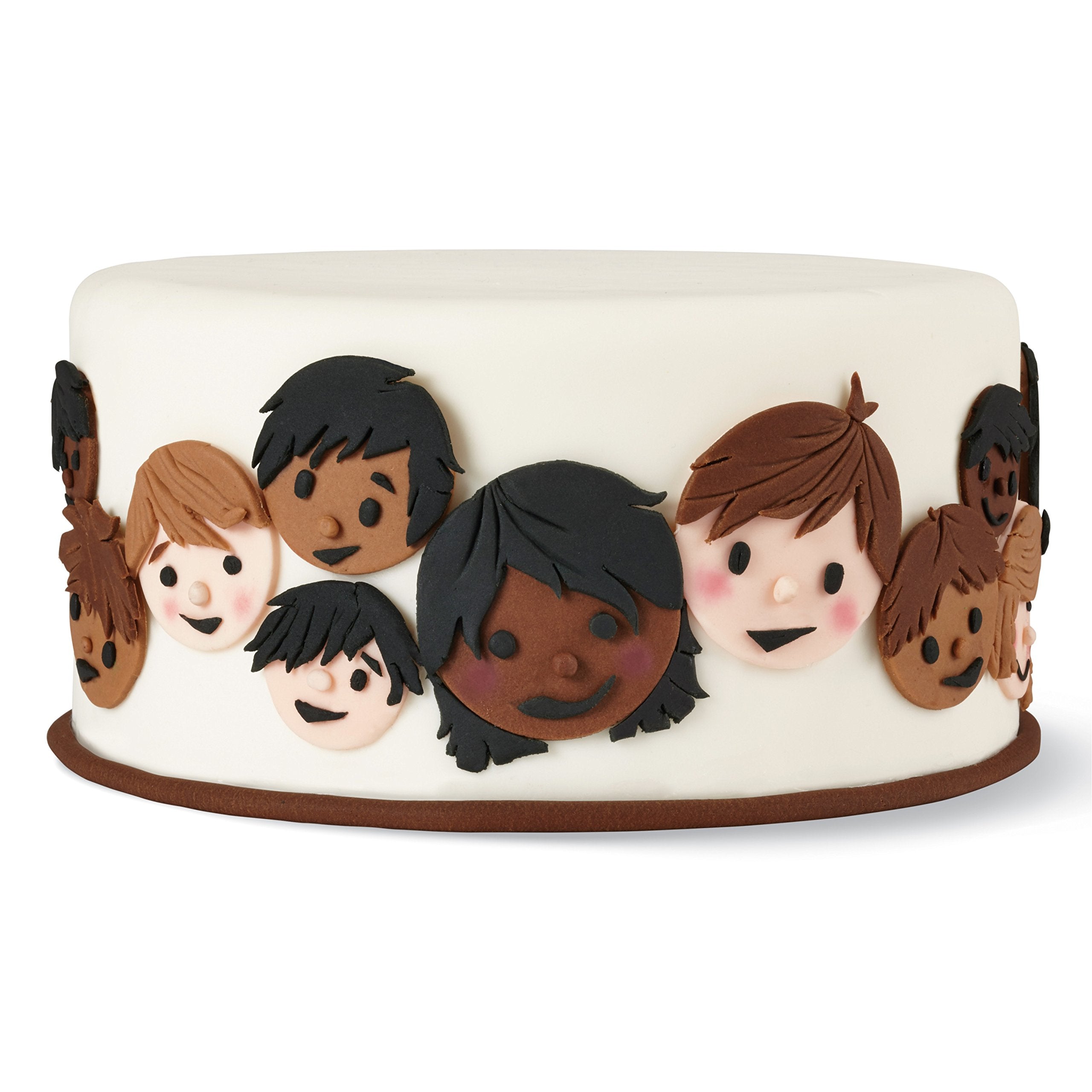 Wilton easy-roll-cut-decorating fondant for quick, clean figure details.
