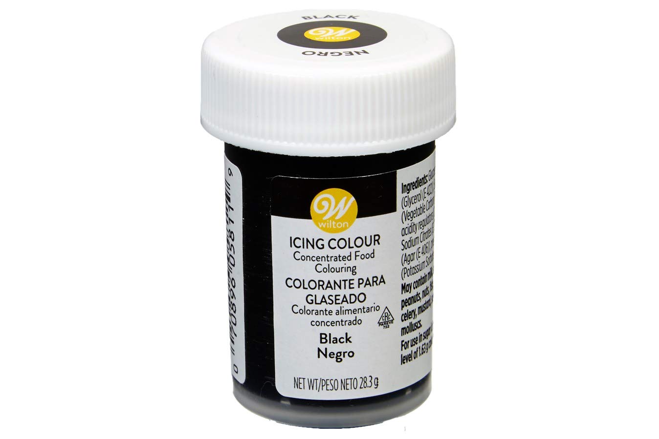 Wilton Black Icing Color for precise shade control on cakes and icings