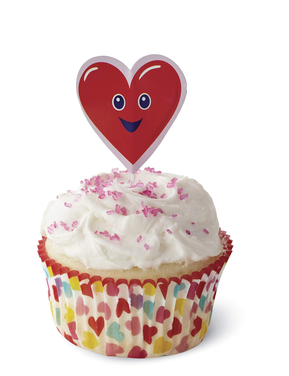 Wilton pink-sparkling-sugar-bakery-finish offers festive sparkle for desserts.