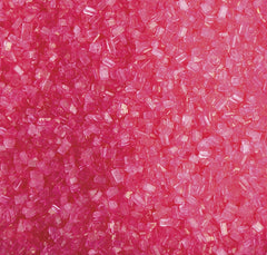 Wilton pink-sparkling-sugar-cake-decoration adds bakery-quality sparkle to cakes.