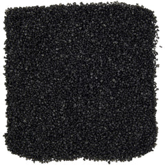 Wilton Sparkling Sugar Black on a cupcake adds festive sparkle and color
