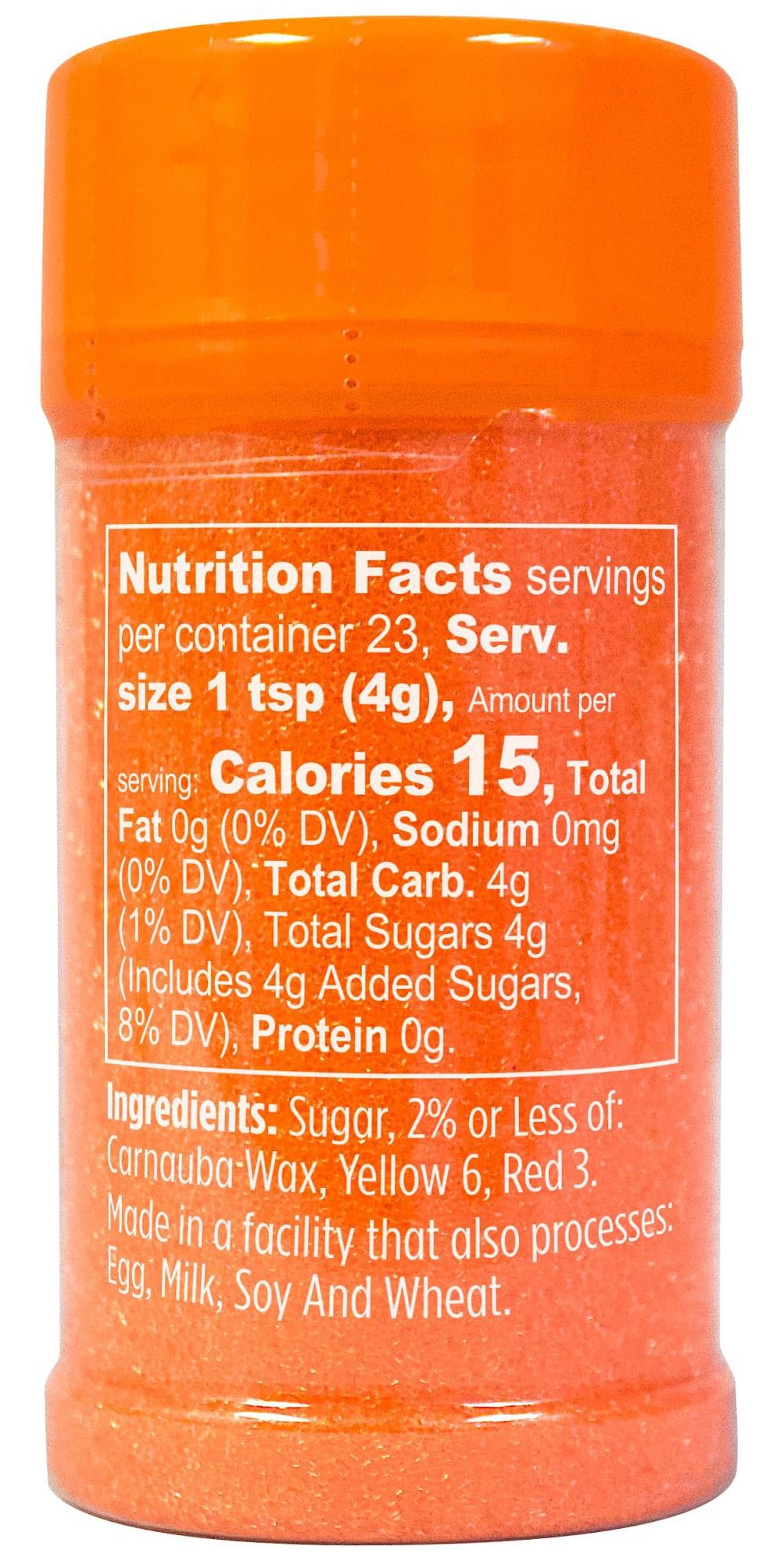 Wilton Sparkling Sugar Orange cupcake decorating for vibrant shimmer