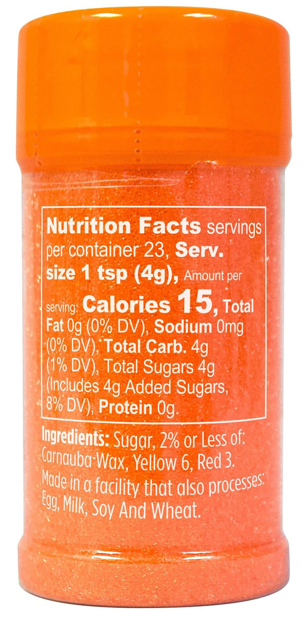 Wilton Sparkling Sugar Orange cupcake decorating for vibrant shimmer