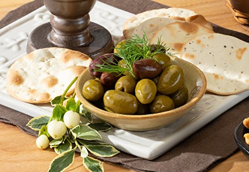 Wine Country Gift Baskets gourmet snacks close up with olives and crackers