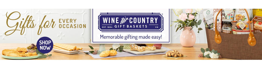 Wine Country Gift Baskets Premier Collection lemon madeleine cakes, a refreshing tea-time treat