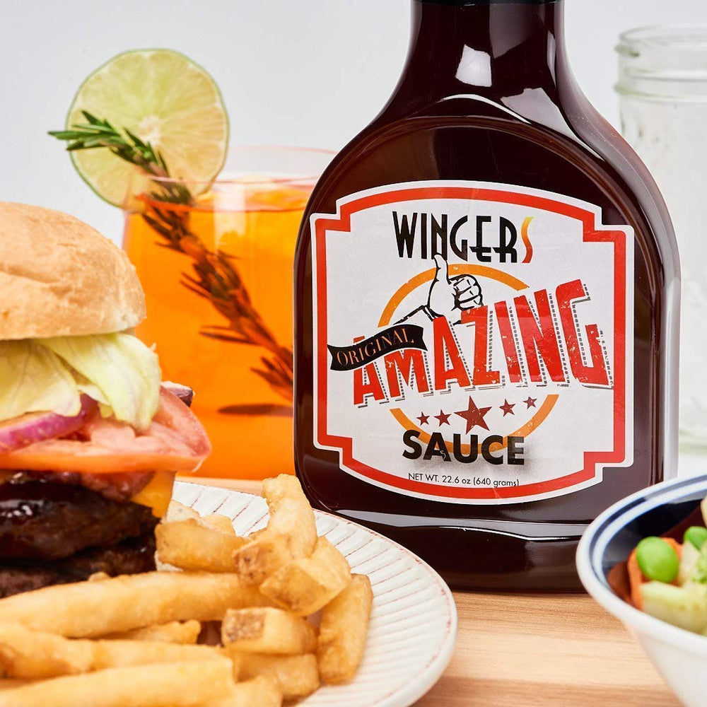 Gluten-free and vegan-friendly WINGERS sauce enhances meals without HFCS