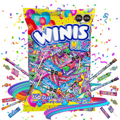 Winis fruity chewy candies assortment ready for party favors and gifting.