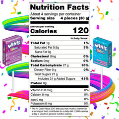 Winis Unicorn cotton candy flavored pops add playful sweetness